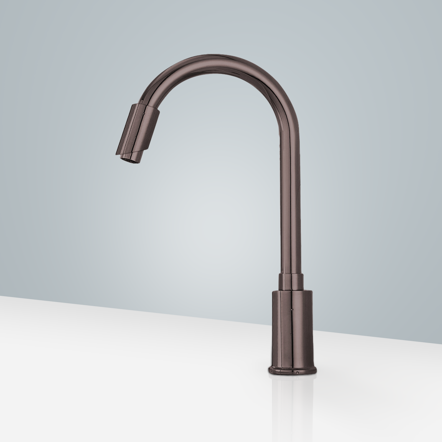 Rio Goose Neck Commercial Automatic Hands Free Faucet Oil Rubbed Bronze Finish